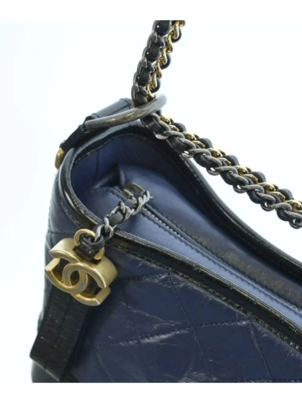 Chanel Shoulder Bag Navy